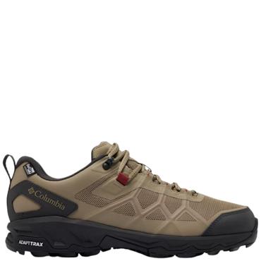 MENS LACE TRAINERS - PEBBLE